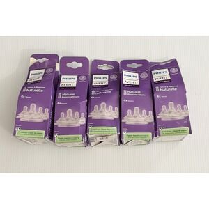 Philips Avent Natural Response Nipple Fast Flow 6 mos+ Lot of 20 New Damaged box